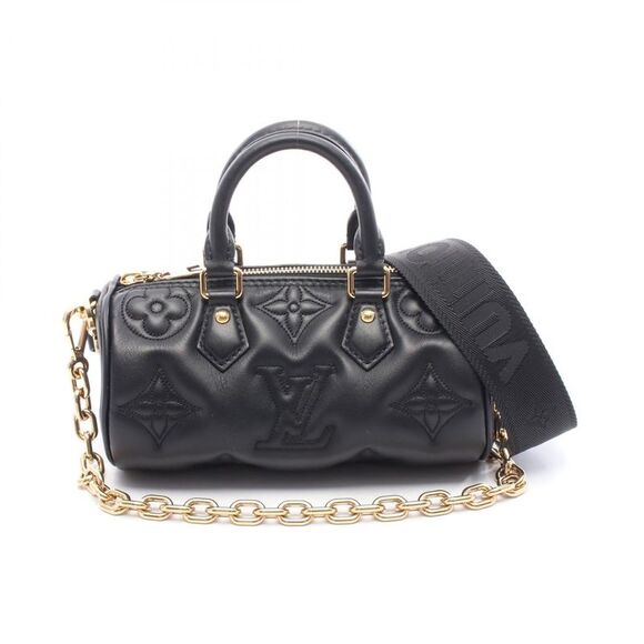 LOUIS VUITTON Handbags - Louis Vuitton Papillon BB Bubblegram Leather Handbag